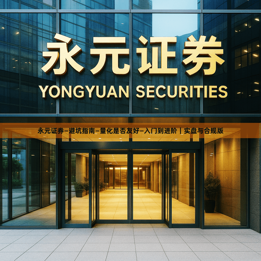 永元证券—避坑指南—量化是否友好—入门到进阶｜实盘与合规版