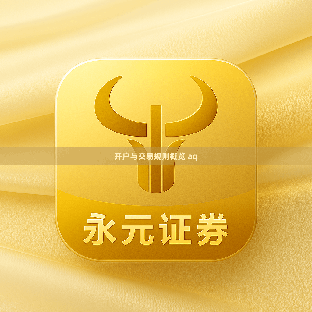 开户与交易规则概览 aq